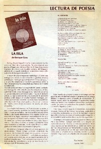 La isla de Enrique Gray  [artículo] Paz Molina.