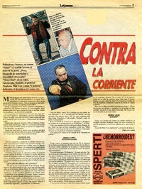 Contra la corriente : [entrevista] [artículo] Lorena Amaro.