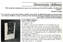 La última niebla.  [artículo]