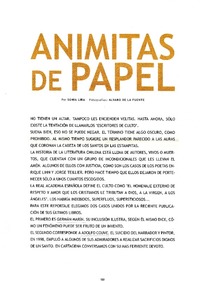 Animitas de papel: [entrevista] [artículo] Sonia Lira.