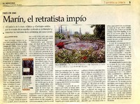 Marín, el retratista impío  [artículo] Javier Edwards Renard.