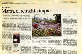 Marín, el retratista impío  [artículo] Javier Edwards Renard.