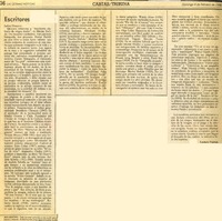 Escritores.  [artículo]