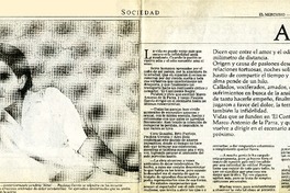 Amores violentos  [artículo] Ximena Chávez Velásquez.