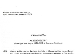 Cronología  [artículo] Cristián Opazo.