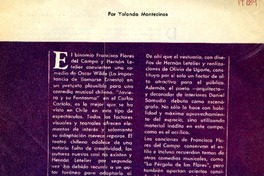 Javiera y su fantasma  [artículo] Yolanda Montecinos.