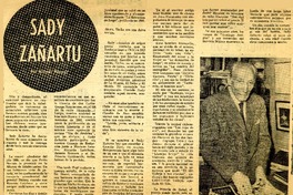 Sady Zañartu  [artículo]