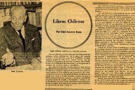 Sady Zañartu  [artículo] Fidel Araneda Bravo.