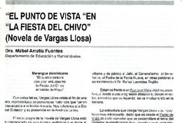 "El punto de vista en La Fiesta del chivo"  [artículo] Mábel Arratia Fuentes.