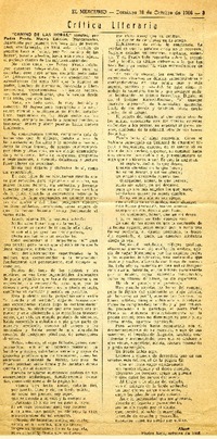 Camino de las horas"  [artículo] Alone.