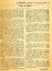 Cuero de diablo"  [artículo] Ignacio Valente.