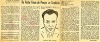 Un vasto trozo de poesía se traslada  [artículo] Víctor Castro.