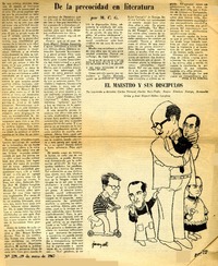 De la precocidad  [artículo] M.C.G.