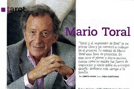Mario Toral (entrevista)  [artículo] Loreto Gatica.