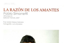 La razón de los amantes  [artículo]María Teresa Herreros.