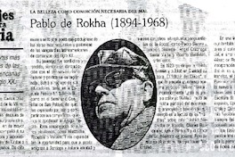 Pablo de Rokha (1894-1968)  [artículo].