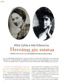 Heroínas sin estatua  [artículo] Roberto Farías.