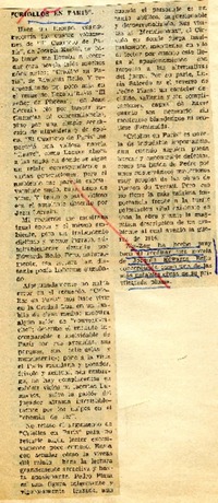 Criollos en París  [artículo].