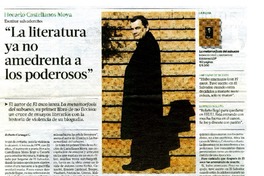 La literatura ya no amedrenta a los poderosos  [artículo] Roberto Careaga C.