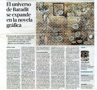 El universo de Baradit se expande en la novela gràfica  [artículo] Francisco Ortega.