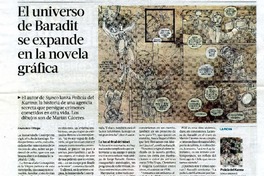 El universo de Baradit se expande en la novela gràfica  [artículo] Francisco Ortega.