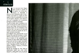 Escritor de verdades  [artículo].