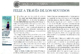 Feliz a través de los sentidos  [artículo].