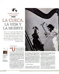 La cueca, la vida y la muerte  [artículo] Antonio Voland.
