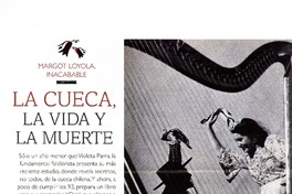 La cueca, la vida y la muerte  [artículo] Antonio Voland.