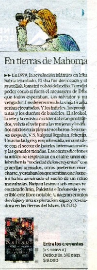 En tierras de Mahoma  [artículo] A. G. B.