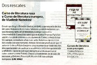 Dos rescates  [artículo] J. M. Vial.