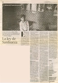 La ley de Sanhueza  [artículo] Roberto Careaga C.