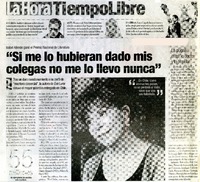 Isabel Allende ganò el Premio Nacional de Literatura  [artículo]