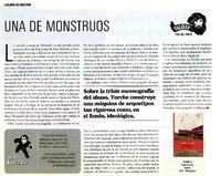 Una de monstruos  [artículo] Tal Pinto.
