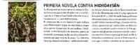 Primera novela contra Hidroaysén  [artículo].