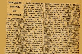 Mercedez Urizar  [artículo] Miltón Rossei.