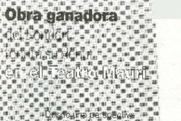 Obra ganadora del Fondart tendrá su debut en el Teatro Mauri.  [artículo]