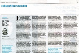 El país pata pesada  [artículo] Héctor Soto