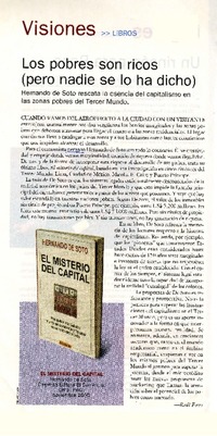 Los pobles son ricos (pero nadie se lo ha dicho)  [artículo] Raúl Ferro.