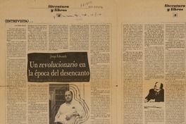 Un revolucionario en la época del desencanto  [artículo] Ana María Foxley.