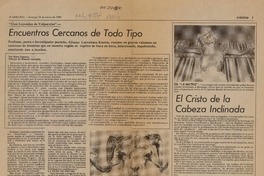 Encuentros cercanos de todo tipo  [artículo] Rosa Zamora.