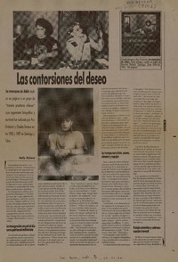Las contorsiones del deseo  [artículo] Nelly Richard.