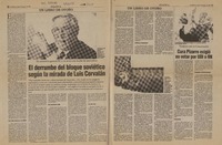 El Derrumbe del bloque soviético según la mirada de Luis Corvalán  [artículo].