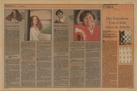 Dos narradoras con el sello lírico de Arteche  [artículo] Ana María Larraín.