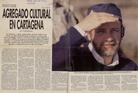 Agregado cultural en Cartagena  [artículo] Claudia Donoso.