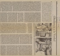 Obediencia a la verdad  [artículo] Pedro Morandé.