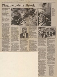Pirquinero de la historia  [artículo] Mauricio Illanes Naranjo.