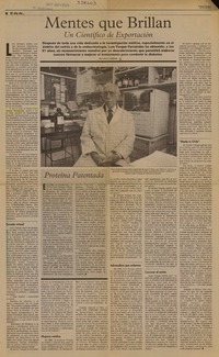 Mentes que brillan  [artículo] Ana Campos