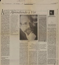 Aprendiendo a ver  [artículo] María Carolina Abell Soffia