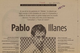 Pablo Illanes : [entrevista] [artículo]
